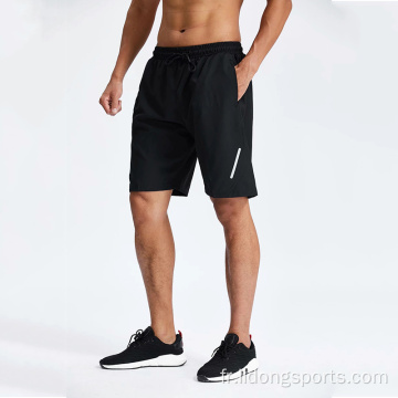 Logo personnalisé Men Training Shorts de gym short vierge